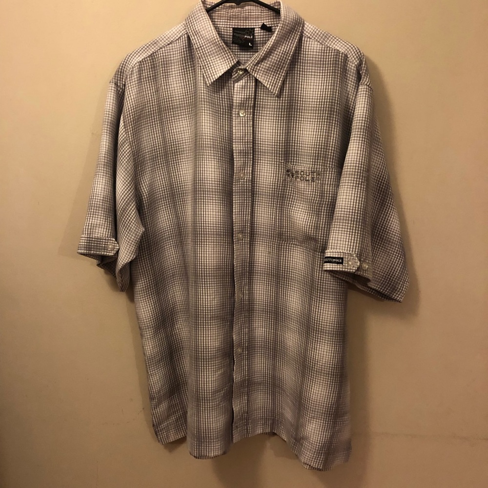 South Pole short sleeve button down.